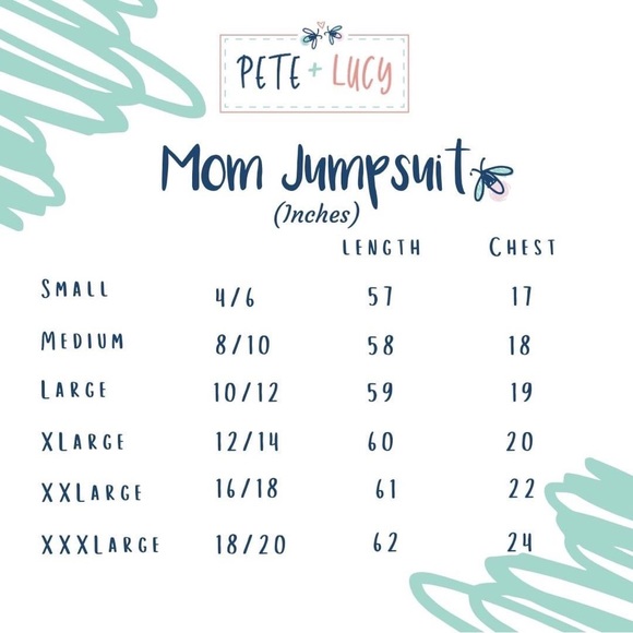 Pete & Lucy Tropical Paradise Mom Jumpsuit - Picture 5 of 5